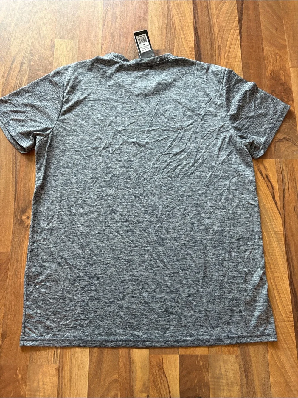 adidas Men’s Heather Gray Athletic Short Sleeve Tee Size XL NWT